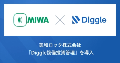 美和ロック株式会社、「Diggle設備投資管理」の導入で、設備投資の計画から実行、減価償却のPL反映など一連の管理をシームレス化し、よりスピーディーかつ正確な投資判断の実現を目指す