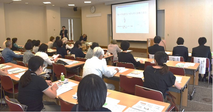 過去に開催した「アレルギー市民公開講座」の様子