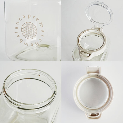 パッキンでしっかり密閉加納