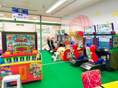 フリープレイのゲームコーナー