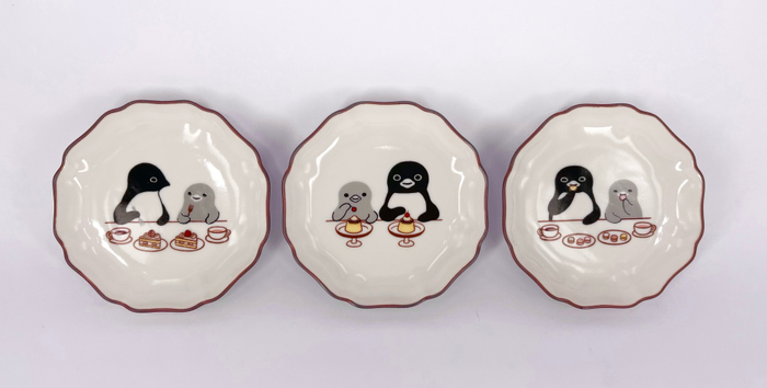 食器　花型小皿(3種)　直径10&times;高さ2cm　各3,300円(100点ずつ)