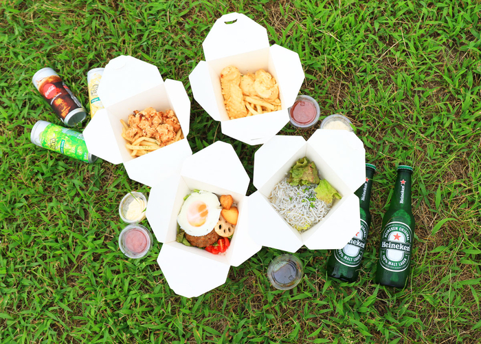 コンテナ テイクアウトメニュー