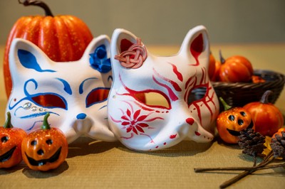 和の仮装で楽しむNazunaのハロウィン