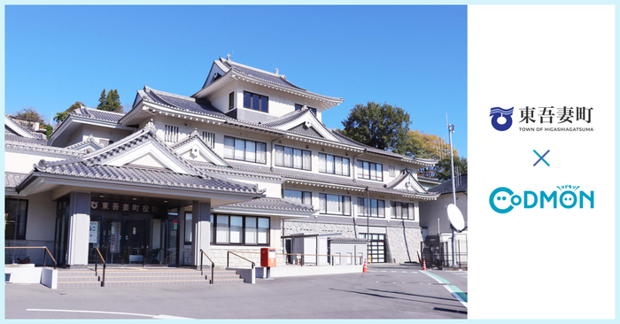 東吾妻町×コドモン メインビジュアル