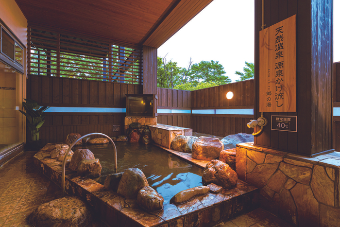 岩見沢温泉ほのか　露天風呂