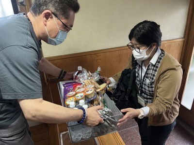 地域包括支援センターへの食糧配布
