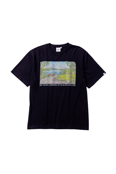 DAIWA×KOJI YAOITA S/S T-SHIRT(2)BLK