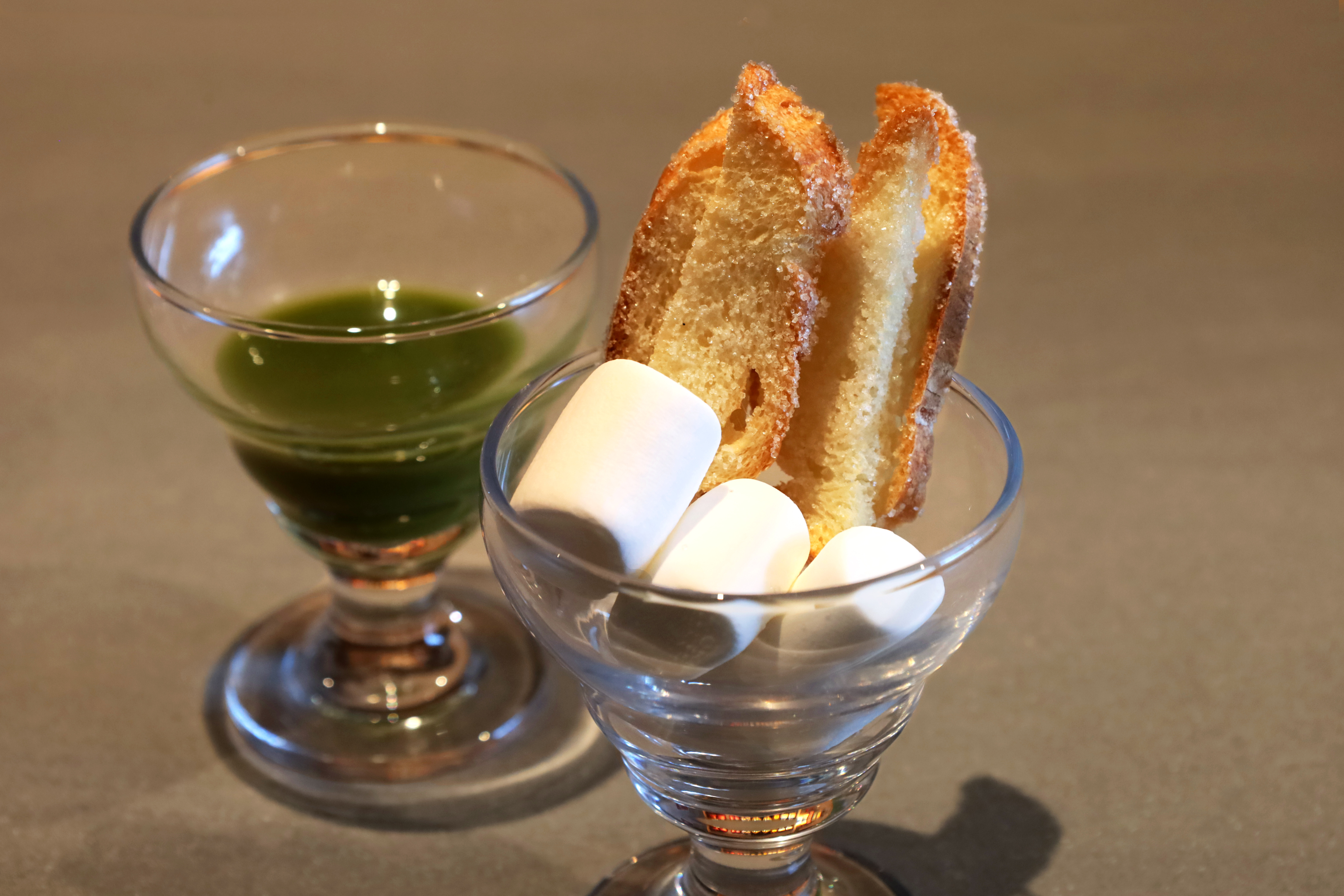 チョコリキュールwithマシュマロ＆ラスク