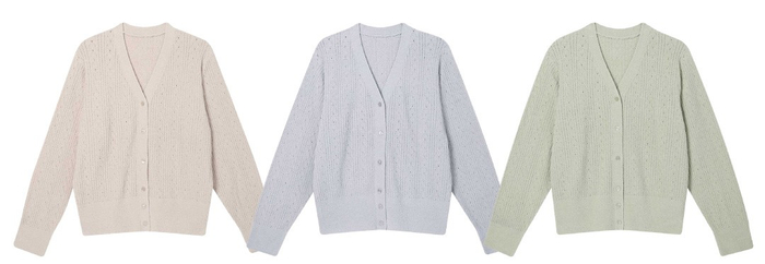 品番：LP4711　サイズ：M-L　カラー： BE / GY / OV　価格：&yen;7,700(税込)