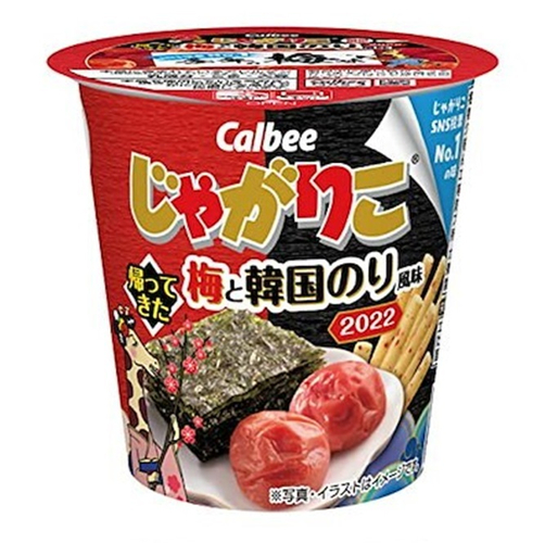 ADTOWN/カルビー じゃがりこ 梅と韓国のり風味