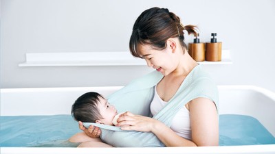 赤ちゃんとのお風呂の不安を解消