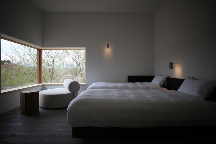 クロ テリエ 客室　Photo by Akihito Ishisone