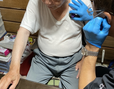 訪問診療の様子