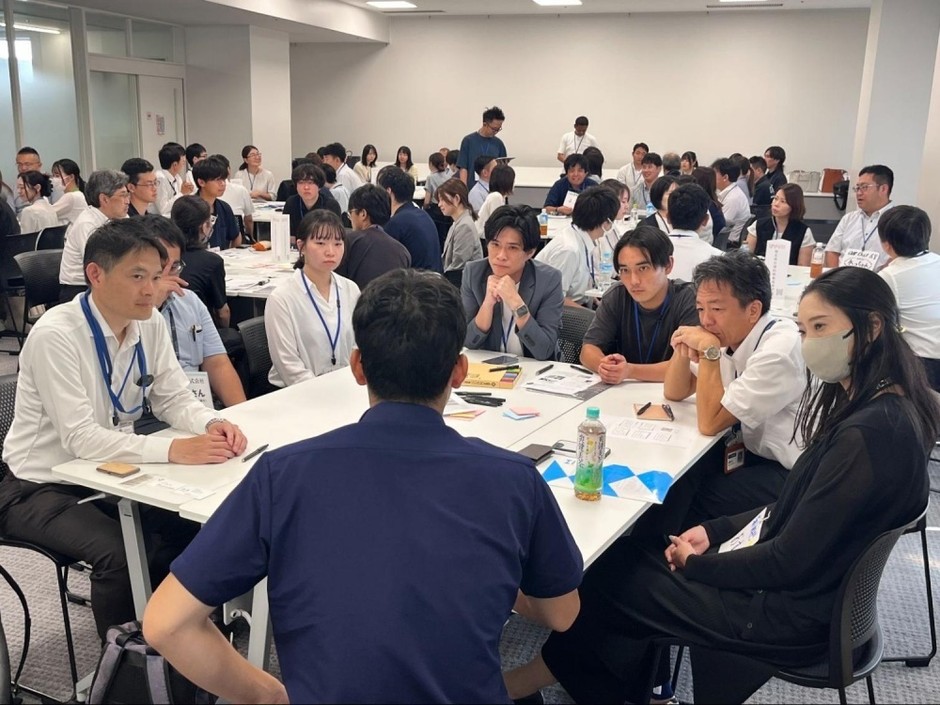 学校・企業合同研修の様子
