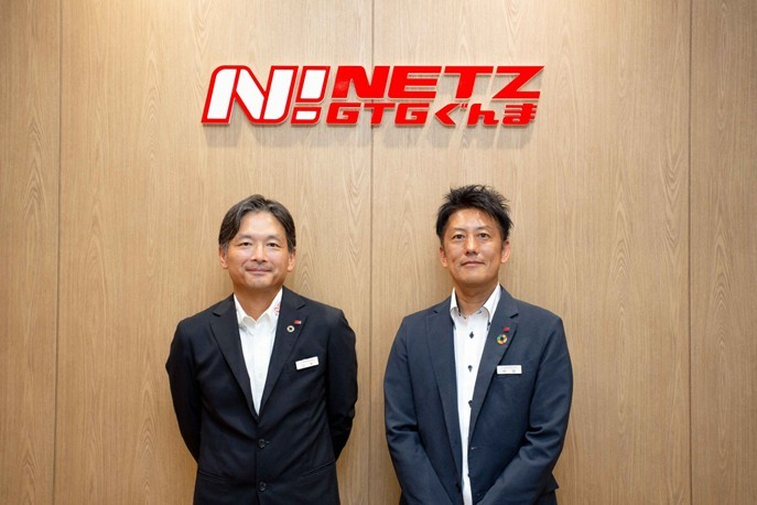 ネッツトヨタGTGぐんま （左から）えぎ店 店長　三木 雄介氏、カーセールス部GM 新車担当／割賦担当 次長　内田 勇樹氏