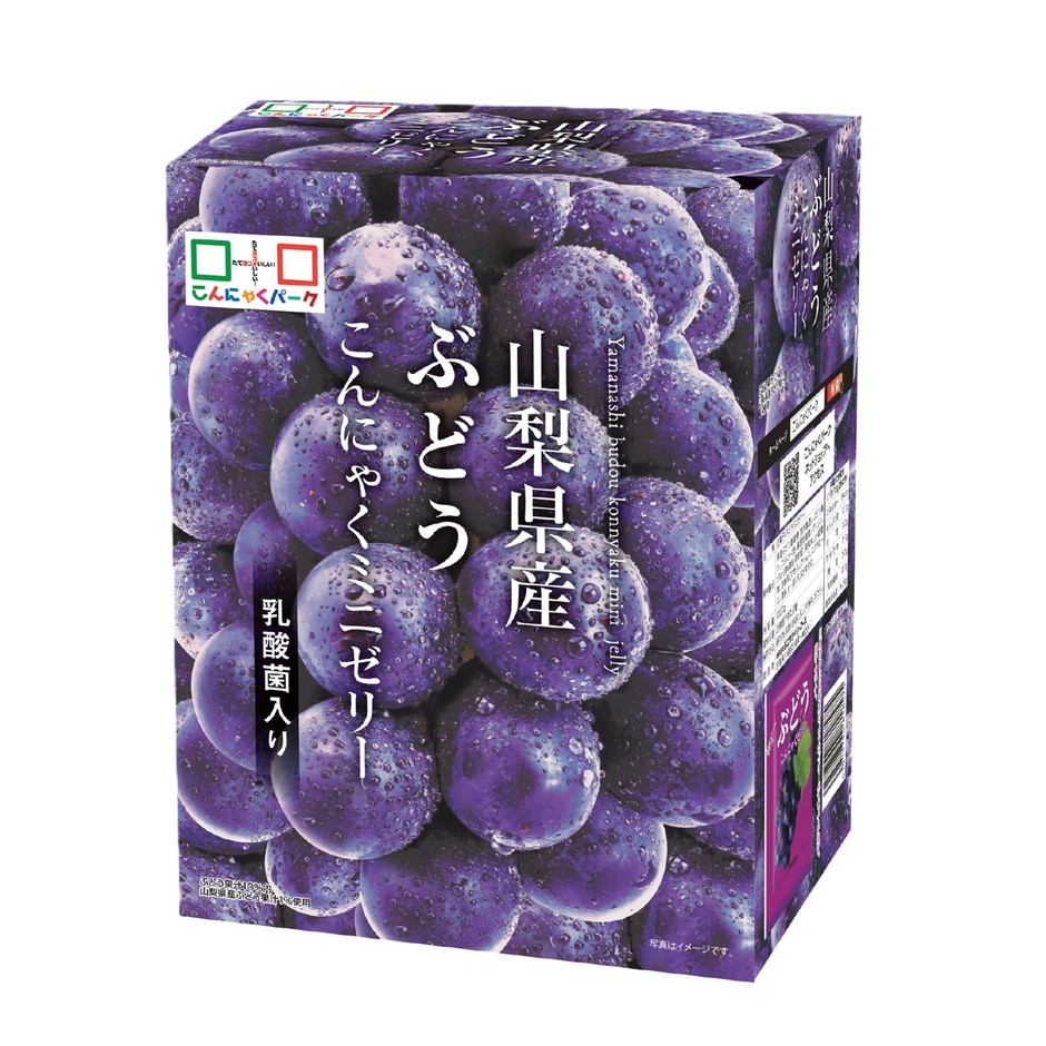 フルーツBOX山梨県産ぶどうこんにゃくミニゼリー