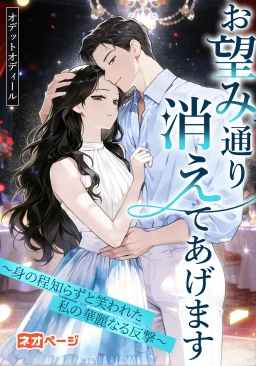 第1回逆転ヒロイン大賞入賞作品　お望み通り消えてあげます　表紙画像