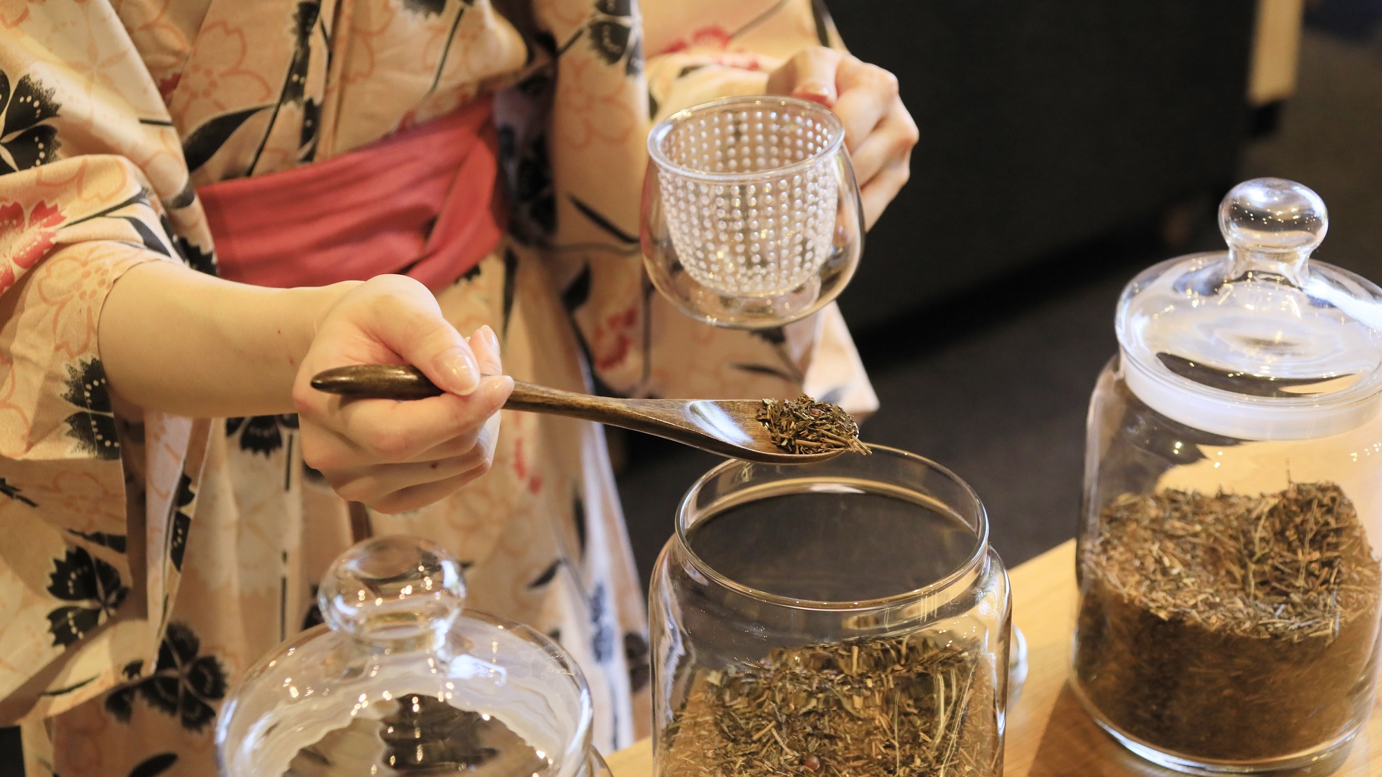 ウェルカムお茶バー　※イメージ