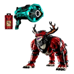 PROJECT R.E.D.第2弾『角醒ハンター オメガホーン』より 「DX角獣エンカク＆オメガホーンセット」をはじめ、 番組に登場する「角獣」や召喚アイテムのおもちゃを公開！