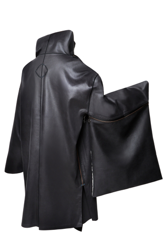 クッションカバーをキモノ袖として使用した例(背面)1