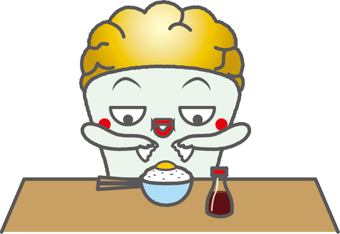 アセチルコリンは、卵かけご飯を食べると増える