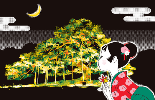 重ね押しスタンプラリー完成イメージ