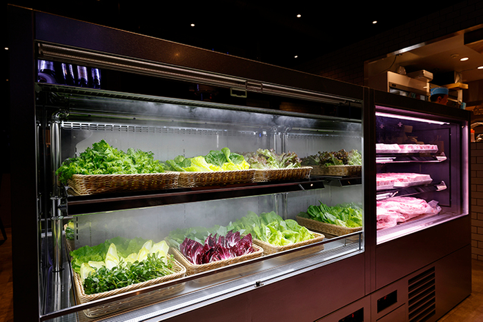 新鮮な国産野菜のサラダバー