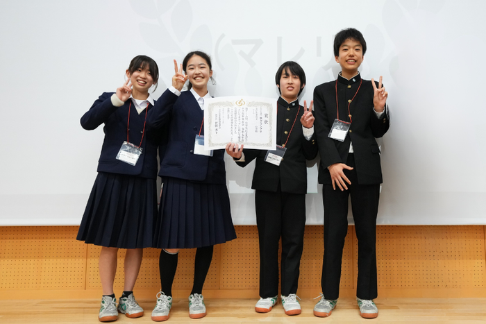 さいたま市立岸中学校 チーム名「トマト伝説」の皆さん