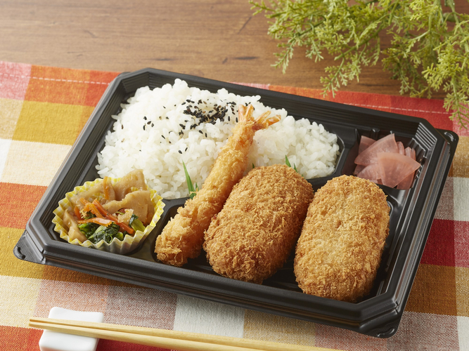 カニクリームコロッケ弁当商品画像(画像はイメージです。)