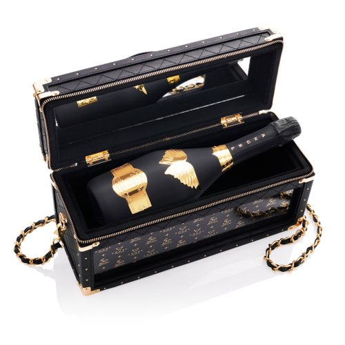 ANGEL CHAMPAGNE NV Brut Black 5th Anniversary in Japan〈レザージップタイプ〉