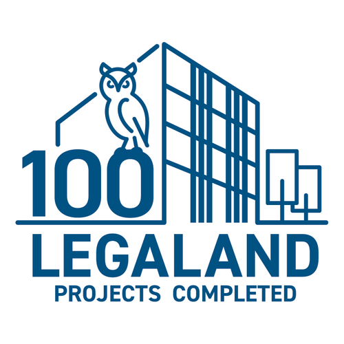 LEGALAND100棟記念ロゴマーク