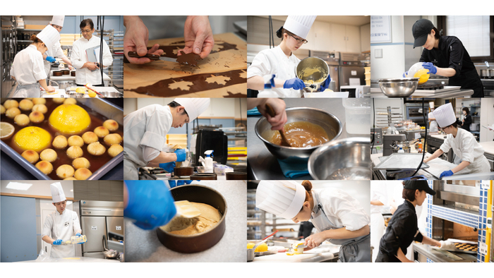 昨年(第15回)洋菓子部門実技審査の様子