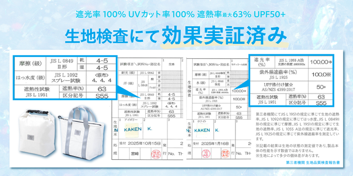 生地検査結果
