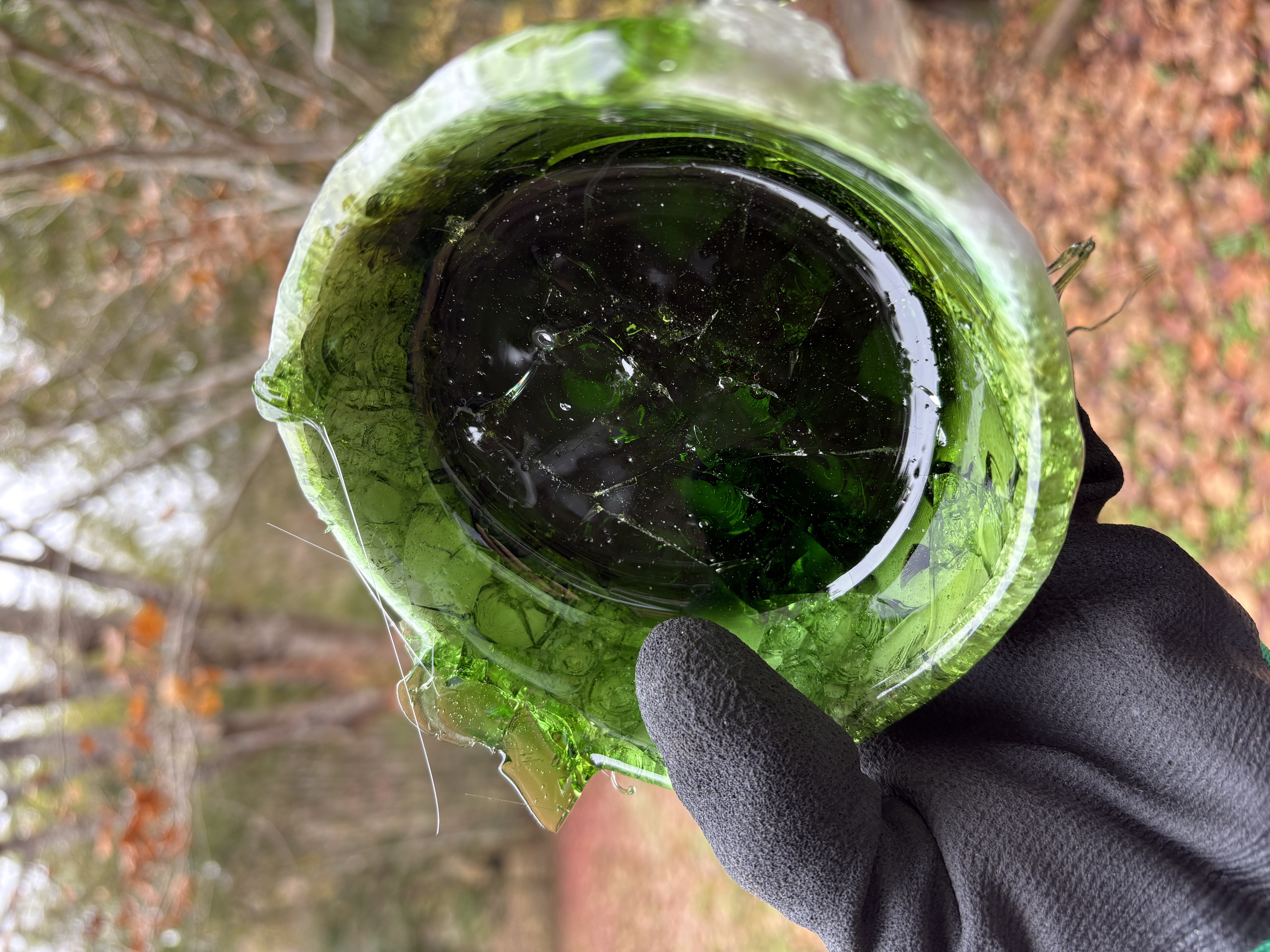 太陽光パネルを融解・再ガラス化した試験結果