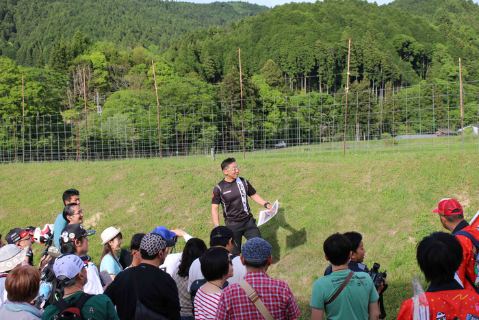 ツアーの様子(昨年のもの) 1