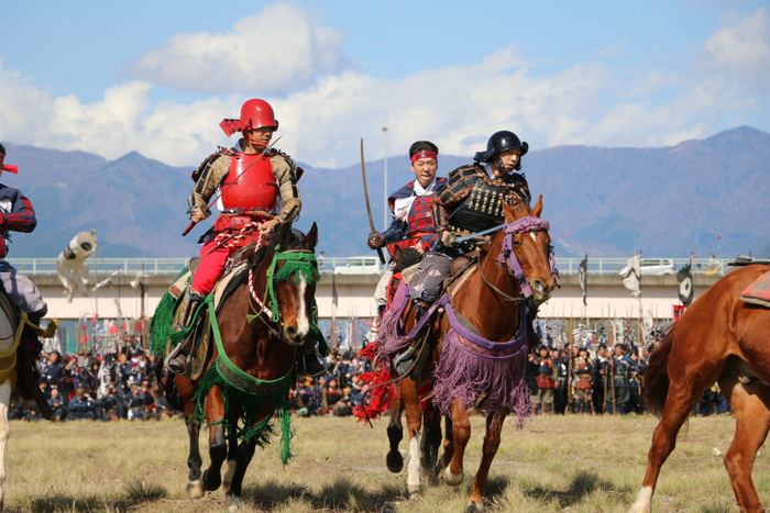 川中島合戦戦国絵巻の風景(5)