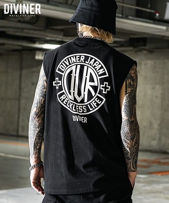 Clique Logo Nosleeve(ブラック/ホワイト)