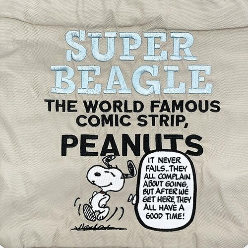 スヌーピーの刺繍が魅力的なバッグ特集