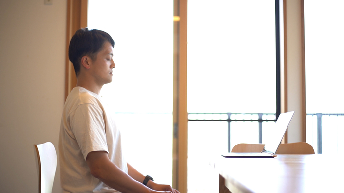 オンライン受講の様子