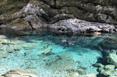 安居渓谷「水晶淵」