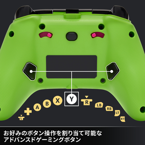 お好みのボタン操作を割り当て可能なアドバンスドゲーミングボタン