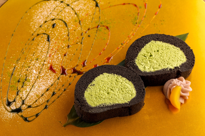 京黒ロールくろまる播磨園抹茶