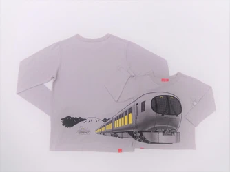 TシャツのOJICOから「西武特急ラビュー」デザインの新作長袖Tシャツが登場！