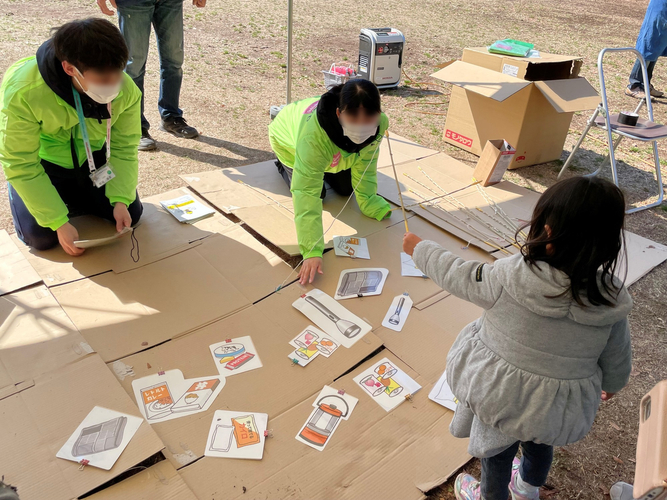 防災フィッシング（過去の様子）