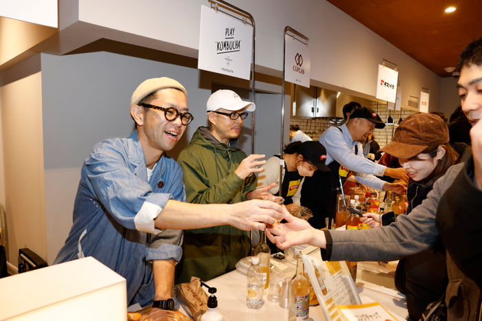 にごり酢まつり　開催中の様子