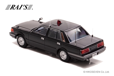 1/43 日産 セドリック (YPY30改) 1985 警察本部警備部要人警護車両：左後