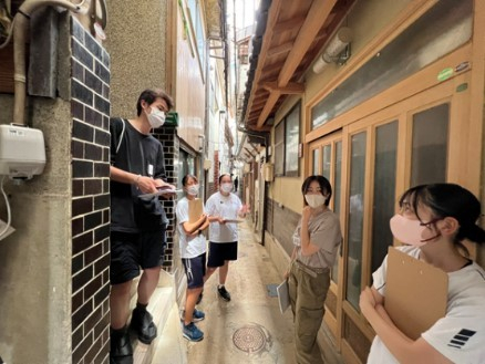 小伊津町でのフィールドワーク