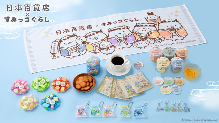 「日本百貨店&times;すみっコぐらし」コラボ企画第三弾KV