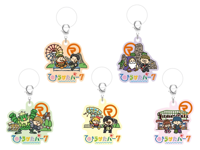 【ORANGE RANGE&times;ひらかたパーク】マルチチャーム(ランダム全5種) ※みぞぐちともや氏によるデザイン 税込550円
