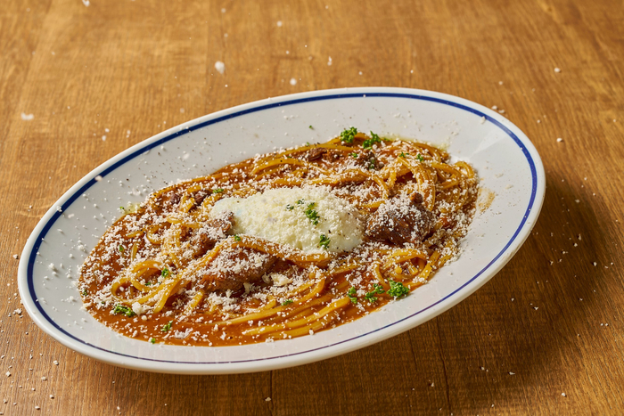 相州牛すじ肉のラグーパスタ